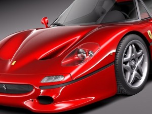Ferrari F50 1995 3Dモデル