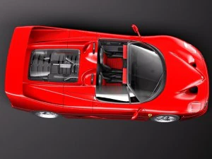Ferrari F50 1995 3D Model