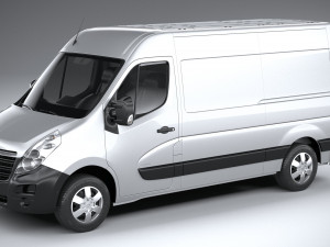 Opel Movano L2H2 2018 3D Модель