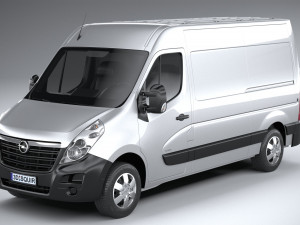 Opel Movano L2H2 2018 Modelo 3D