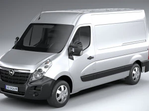 Opel Movano L2H2 2018 3D Model
