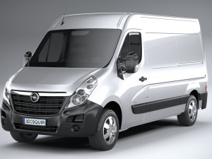 Opel Movano L2H2 2018 Modelo 3D