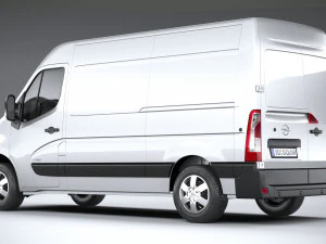Opel Movano L2H2 2018 3D Model