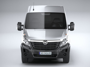 Opel Movano L2H2 2018 Modelo 3D
