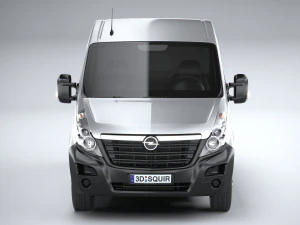 Opel Movano L2H2 2018 3D Model