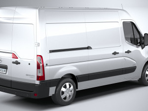 Opel Movano L2H2 2018 Modelo 3D