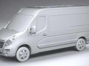Opel Movano L2H2 2018 Modelo 3D