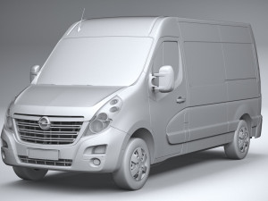 Opel Movano L2H2 2018 Modelo 3D