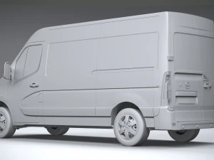 Opel Movano L2H2 2018 3D Model