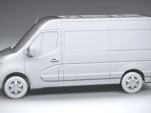Opel Movano L2H2 2018 3D Model