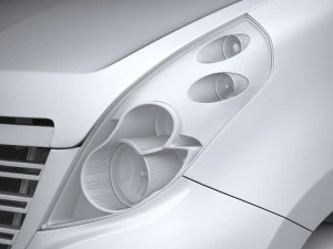 Opel Movano L2H2 2018 3D Model