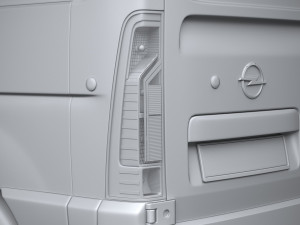 Opel Movano L2H2 2018 Modelo 3D