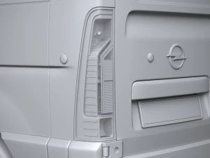 Opel Movano L2H2 2018 3D Model