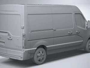 Opel Movano L2H2 2018 3D Model