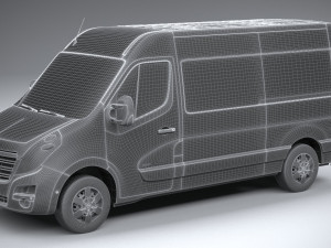 Opel Movano L2H2 2018 Modelo 3D
