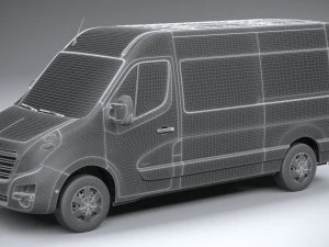 Opel Movano L2H2 2018 3D Model