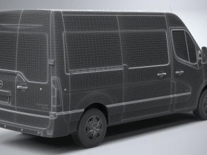 Opel Movano L2H2 2018 3D Model