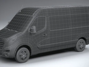 Opel Movano L2H2 2018 3D Model