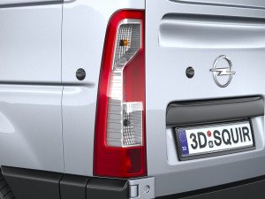 Opel Movano L2H2 2020 3Dモデル