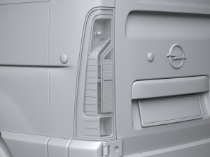 Opel Movano L2H2 2020 3Dモデル