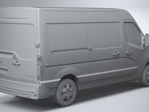 Opel Movano L2H2 2020 3Dモデル