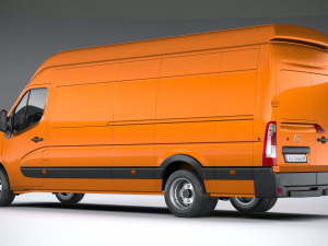 Opel Movano L4H3 2018 Model 3D