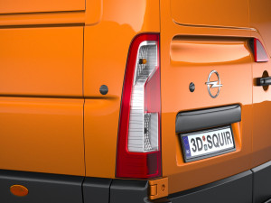 Opel Movano L4H3 2018 Model 3D