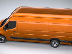 Opel Movano L4H3 2018 Model 3D