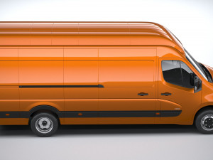 Opel Movano L4H3 2018 Model 3D