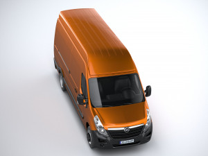 Opel Movano L4H3 2018 Model 3D