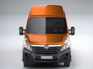 Opel Movano L4H3 2018 Model 3D