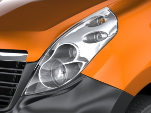 Opel Movano L4H3 2018 Model 3D