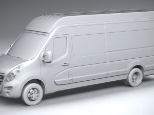 ओपल मोवानो L4H3 2018 3D मॉडल