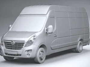 ओपल मोवानो L4H3 2018 3D मॉडल