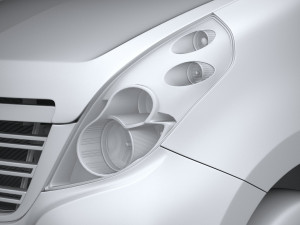 Opel Movano L4H3 2018 Model 3D