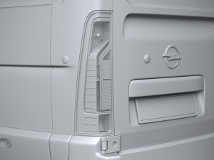 Opel Movano L4H3 2018 Model 3D