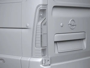 ओपल मोवानो L4H3 2018 3D मॉडल