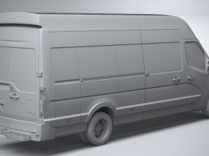 Opel Movano L4H3 2018 Model 3D