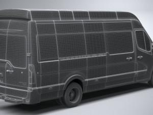 Opel Movano L4H3 2018 Model 3D