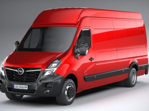 Opel Movano L4H3 2020 Modelo 3D