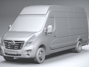 Opel Movano L4H3 2020 Modelo 3D