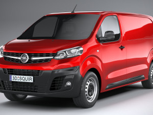 Opel Vivaro 2020 3D Model