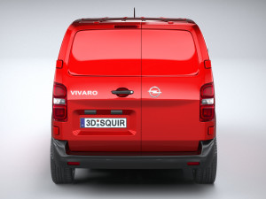 Opel Vivaro 2020 3D Model