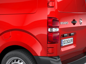 Opel Vivaro 2020 3D Model