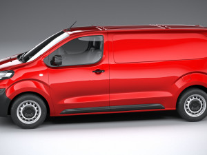 Opel Vivaro 2020 3D Model