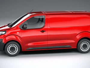 Opel Vivaro 2020 3D Model