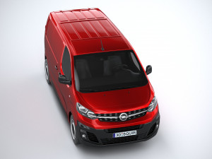 Opel Vivaro 2020 3D Model