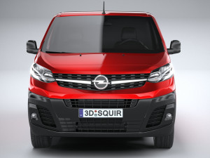 Opel Vivaro 2020 3D Model