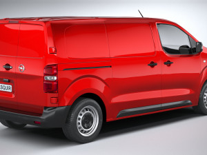 Opel Vivaro 2020 3D Model