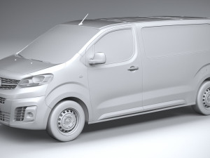 Opel Vivaro 2020 3D Model